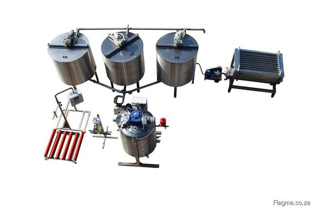 Honey processing line