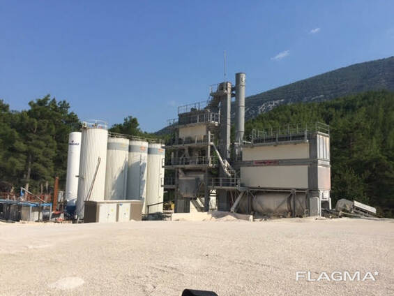 Used Ammann stationary asphalt plant 240 t/h, 2012