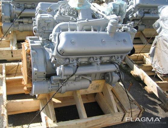 Complete engine - YaMZ 236. Installed on MAZ, URAL, KRAZ vehicles and water-supply station