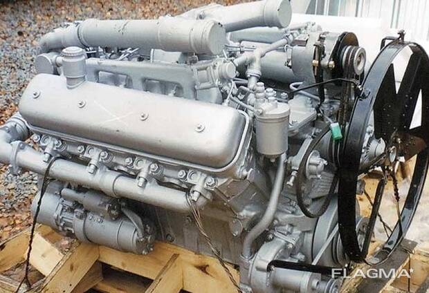 Complete engine - YaMZ 238D, 238DE2. Installed on MAZ, URAL, KRAZ.