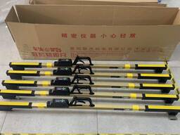 Digital switch track gauge for turnout track gauge level measuring