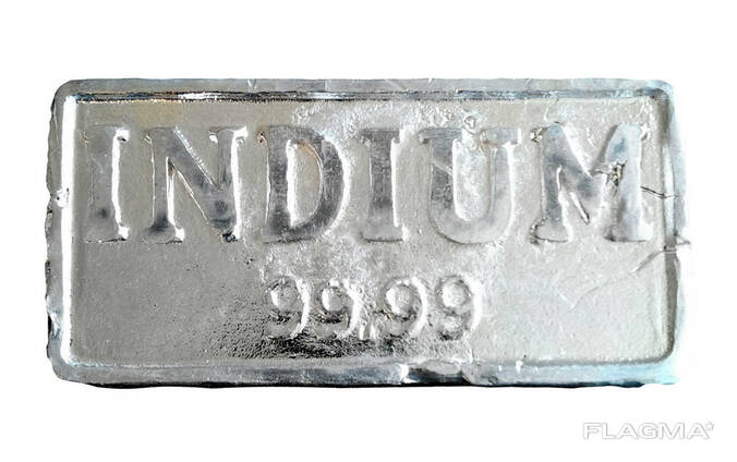 Indium ingot | metaal indium handelsmerk InOO GOST 10297-94