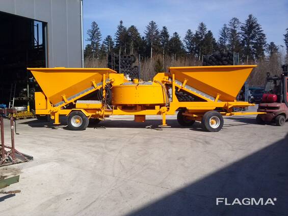 Мобильный бетонный завод Sumab LT 1800 (60 м3/час) Швеция