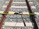 Railroad Digital Rolling Track Gauge for Rail Gauge Measurement While Walking - photo 1